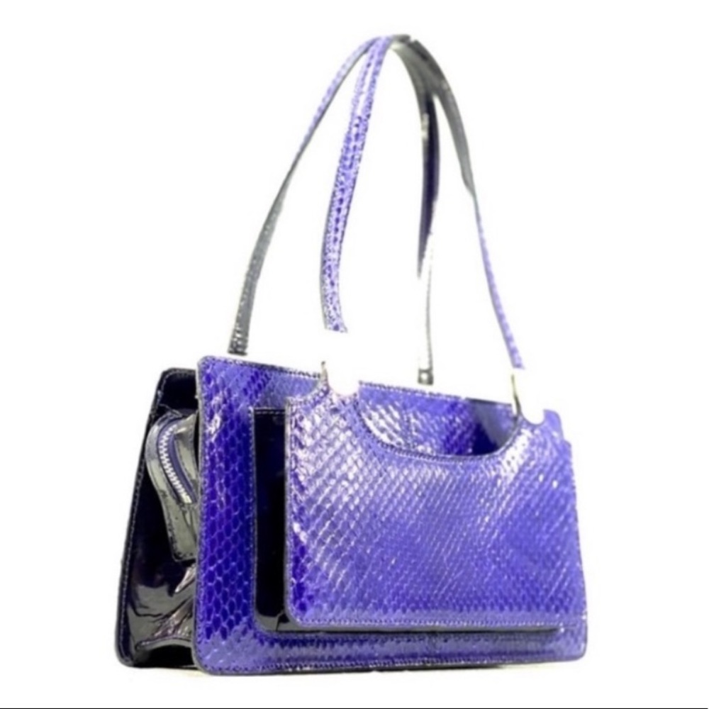DOLCE & GABBANA | Python Leather Satchel